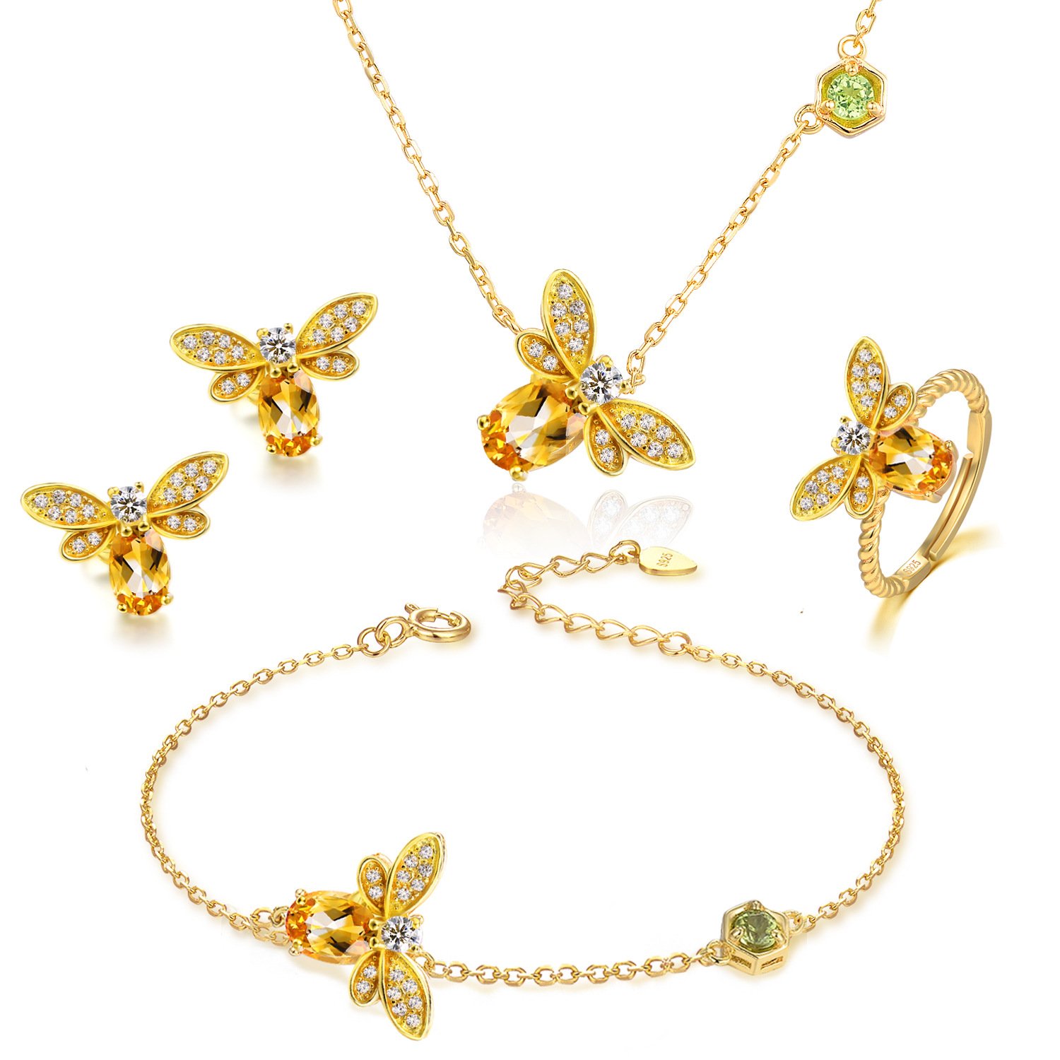 Honey Bee Jewelry Set