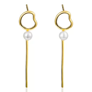 Long Pendant Pearl Earring