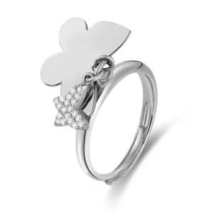 Butterfly Silver Ring