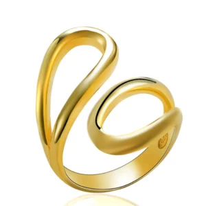 Irregular Line Band Ring
