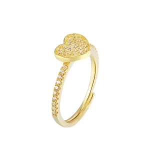 Resizable Heart Ring