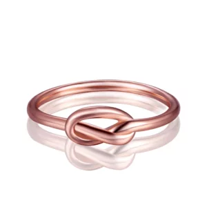 Minimalist Knot Ring