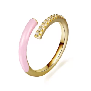 Enamel Open Ring